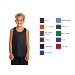 Sport-Tek® Youth PosiCharge® Classic Mesh Reversible Tank Top